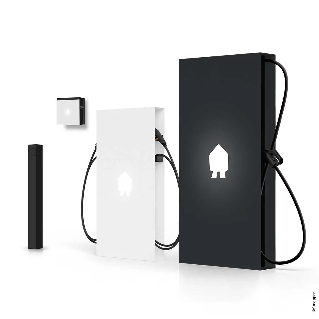 Bornes de recharge pour véhicules électriques.